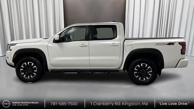 Photo of 2023 Glacier White Nissan Frontier