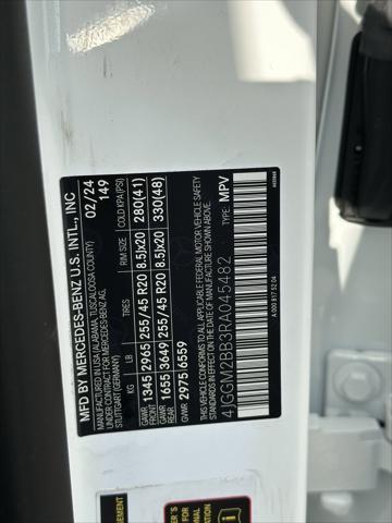 Photo of 2024 Polar White Mercedes-Benz EQE 350+