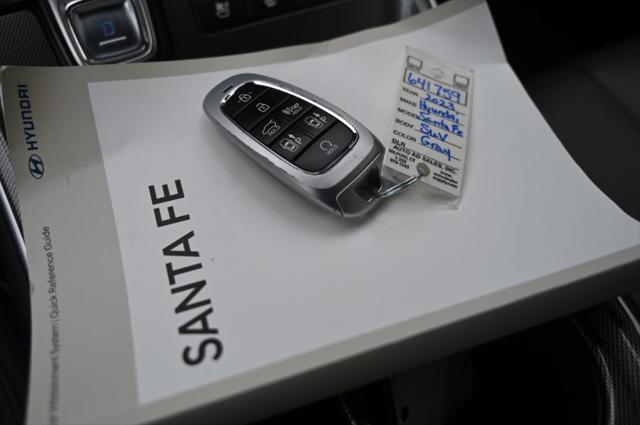 Photo of 2023 Portofino Gray Hyundai SANTA FE
