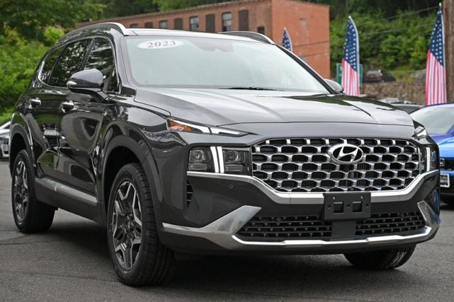 Photo of 2023 Portofino Gray Hyundai SANTA FE
