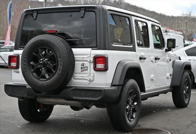 Photo of 2021 Bright White Clearcoat Jeep Wrangler Unlimited
