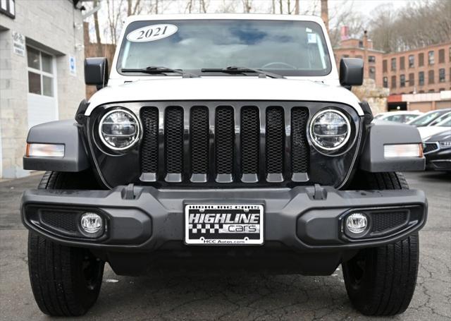 Photo of 2021 Bright White Clearcoat Jeep Wrangler Unlimited
