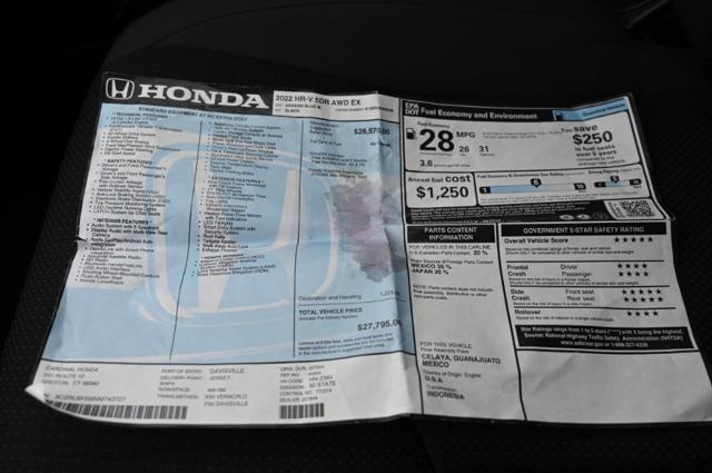 Photo of 2022 Aegean Blue Metallic Honda HR-V
