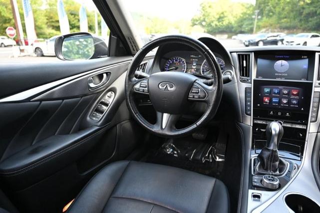 Photo of 2015 Black Obsidian INFINITI Q50