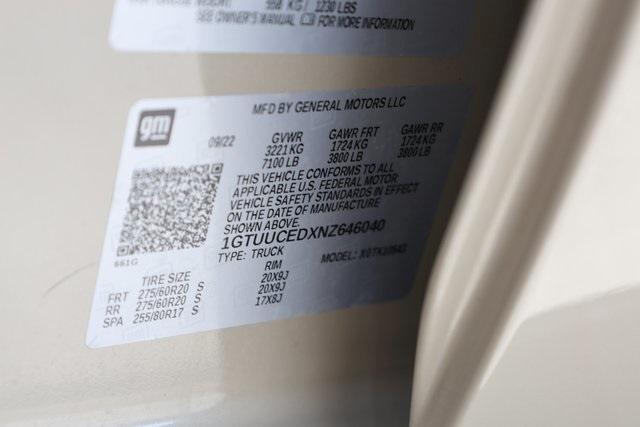 Photo of 2022 Desert Sand Metallic GMC Sierra 1500