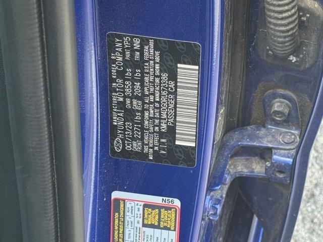 Photo of 2024 Intense Blue Hyundai ELANTRA