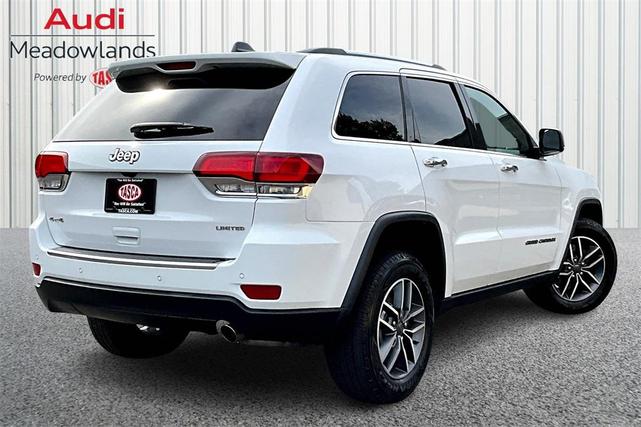 Photo of 2021 Bright White Clearcoat Jeep Grand Cherokee