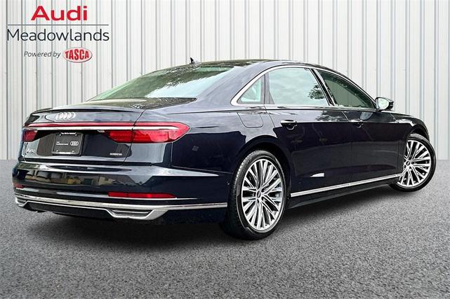 Photo of 2021 Moonlight Blue Audi A8