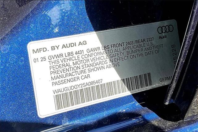 Photo of 2025 Navarra Blue Metallic Audi A3