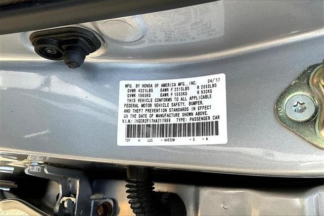 Photo of 2017 Lunar Silver Metallic Honda Accord