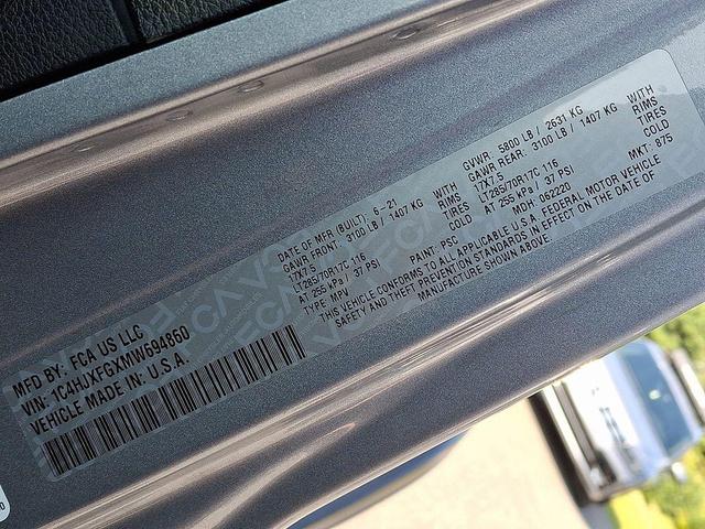 Photo of 2021 Billet Silver Metallic Clearcoat Jeep Wrangler Unlimited