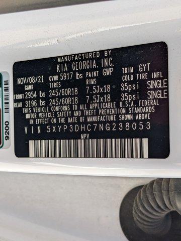 Photo of 2022 Glacial White Pearl Kia Telluride