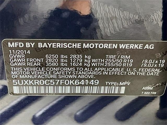 Photo of 2015 Imperial Blue Metallic BMW X5