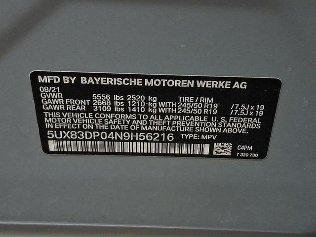 Photo of 2022 Brooklyn Grey Metallic BMW X3