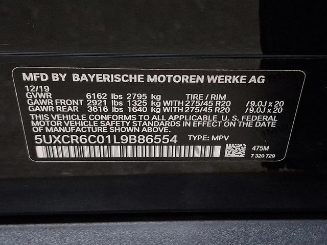 Photo of 2020 Black Sapphire Metallic BMW X5
