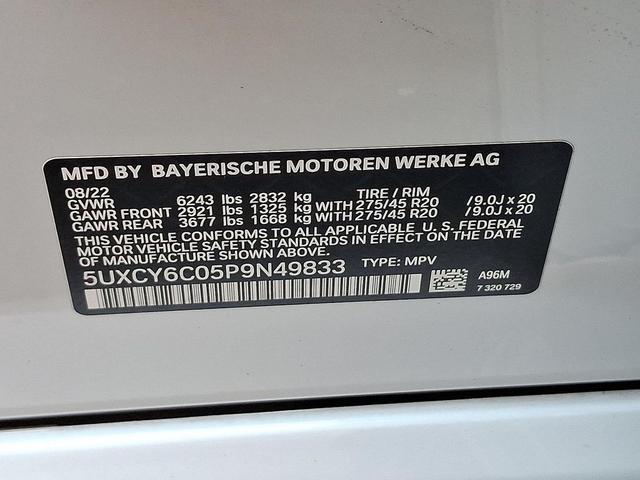 Photo of 2023 White Metallic BMW X6