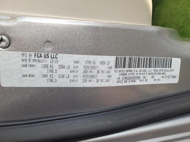 Photo of 2016 Billet Silver Metallic Clearcoat Dodge Grand Caravan