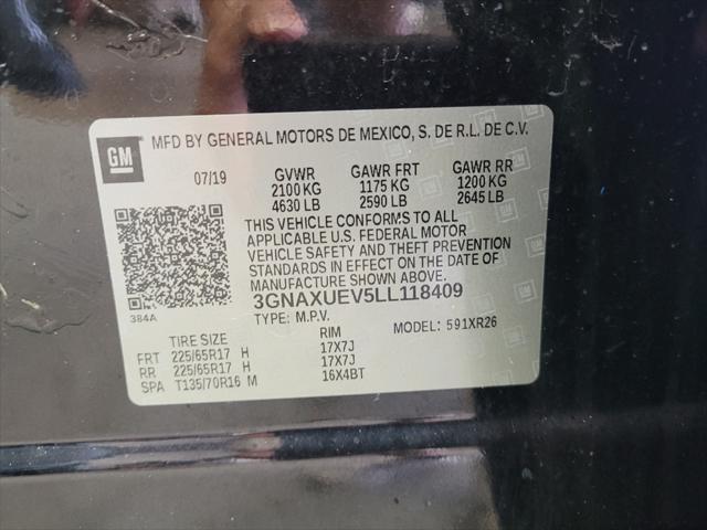 Photo of 2020 Mosaic Black Metallic Chevrolet Equinox