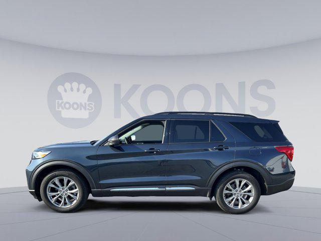 Photo of 2023 Stone Blue Metallic Ford Explorer