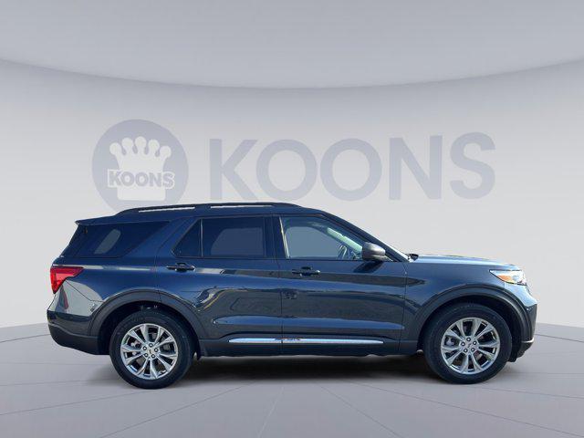 Photo of 2023 Stone Blue Metallic Ford Explorer