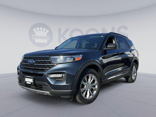 Photo of 2023 Stone Blue Metallic Ford Explorer