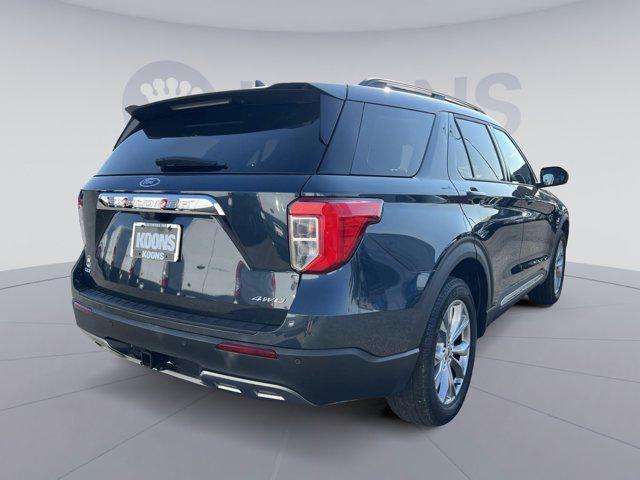 Photo of 2023 Stone Blue Metallic Ford Explorer