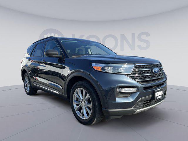 Photo of 2023 Stone Blue Metallic Ford Explorer