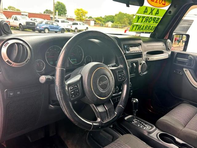 Photo of 2012 Burgundy Jeep Wrangler Unlimited