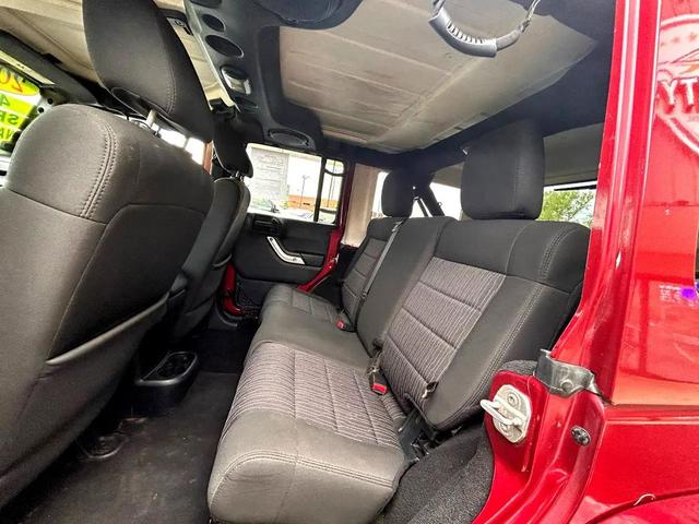 Photo of 2012 Burgundy Jeep Wrangler Unlimited