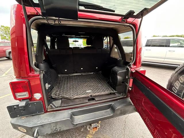 Photo of 2012 Burgundy Jeep Wrangler Unlimited