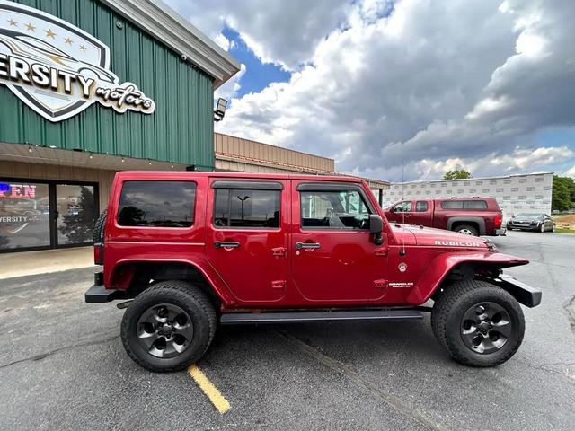 Photo of 2012 Burgundy Jeep Wrangler Unlimited