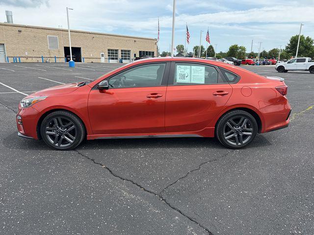 Photo of 2020 Fire Orange Kia Forte