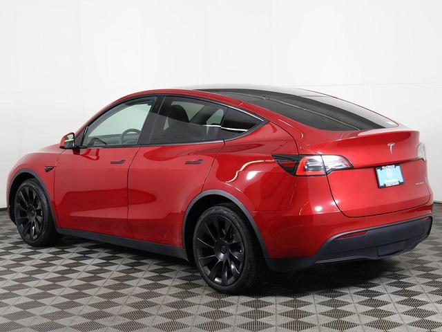 Photo of 2021 Red Multi-Coat Tesla Model Y