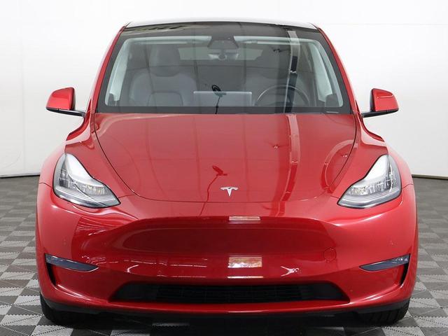 Photo of 2021 Red Multi-Coat Tesla Model Y