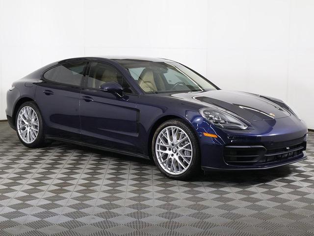 Photo of 2021 Night Blue Metallic Porsche Panamera