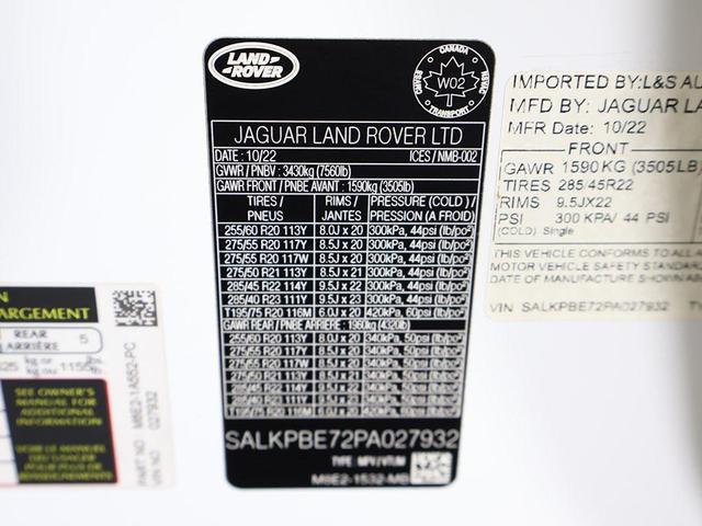 Photo of 2023 Fuji White Land Rover Range Rover