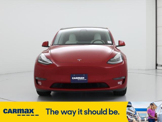 Photo of 2021 Red Tesla Model Y
