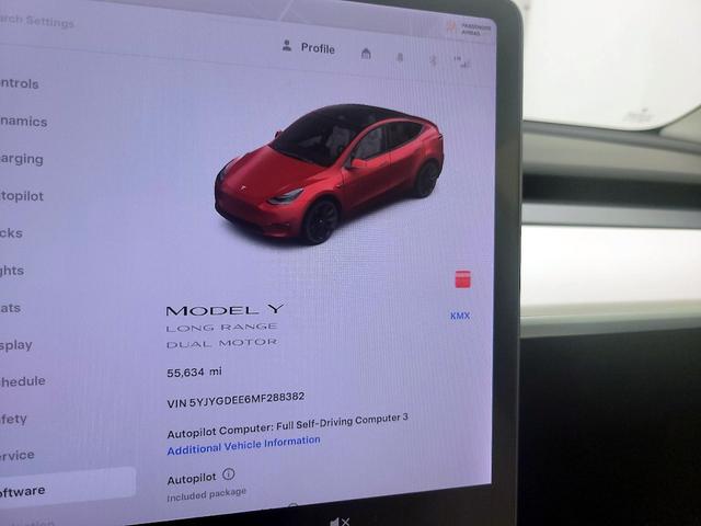 Photo of 2021 Red Tesla Model Y