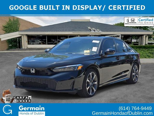 Photo of 2025 Crystal Black Pearl Honda Civic Hybrid