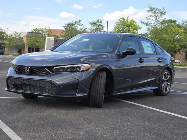 Photo of 2025 Meteorite Gray Metallic Honda Civic Hybrid