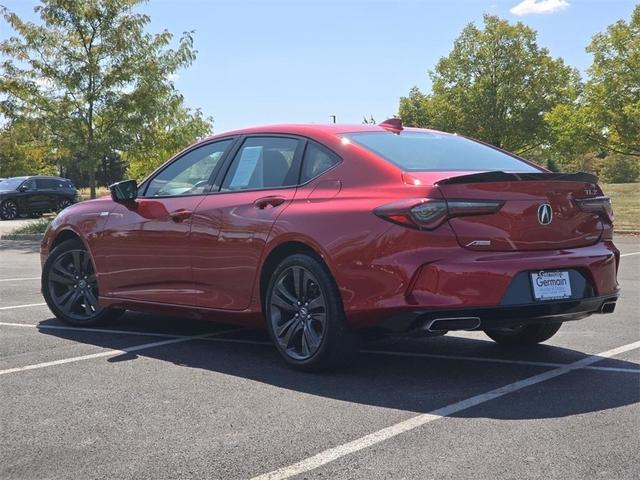 Photo of 2023 Performance Red Pearl Acura TLX
