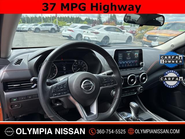 Photo of 2023 Monarch Orange Metallic/Super Black Nissan Sentra