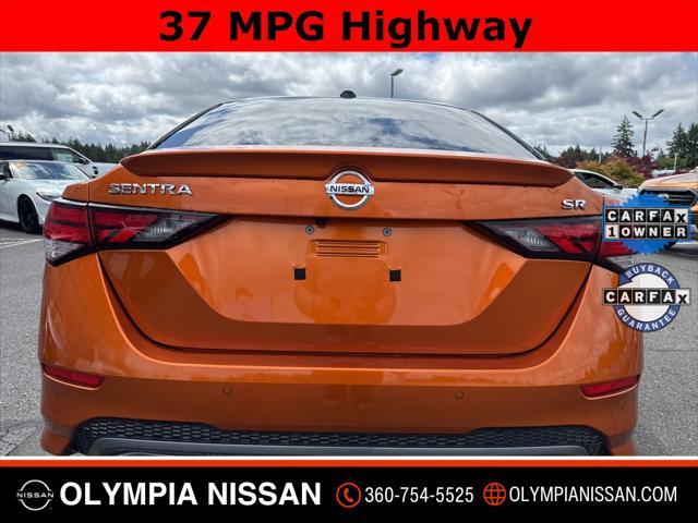 Photo of 2023 Monarch Orange Metallic/Super Black Nissan Sentra