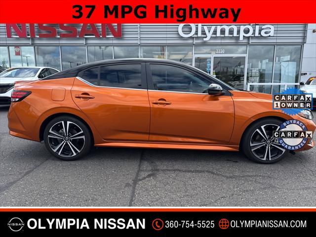 Photo of 2023 Monarch Orange Metallic/Super Black Nissan Sentra