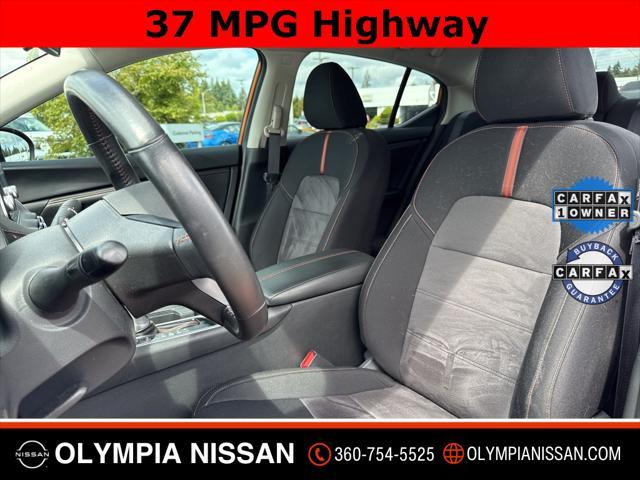 Photo of 2023 Monarch Orange Metallic/Super Black Nissan Sentra
