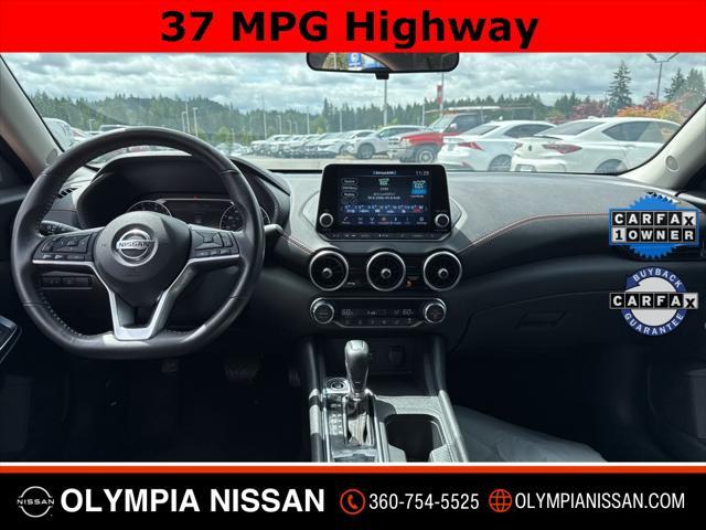 Photo of 2023 Monarch Orange Metallic/Super Black Nissan Sentra