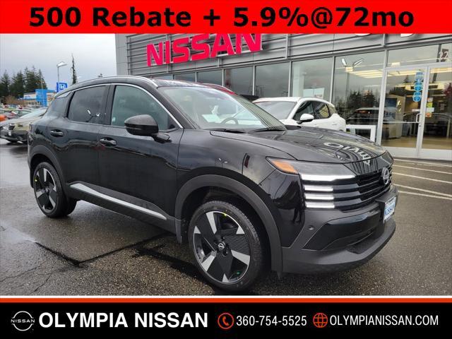 Photo of 2025 Super Black Nissan Kicks