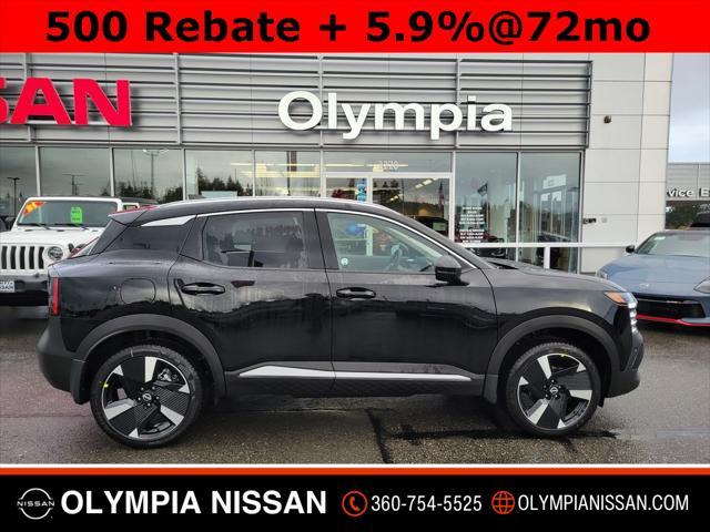 Photo of 2025 Super Black Nissan Kicks