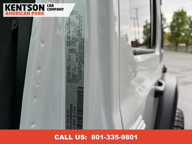 Photo of 2024 Bright White Clearcoat Jeep Wrangler