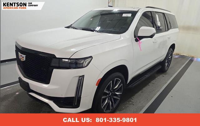 Photo of 2024 Crystal White Tricoat Cadillac Escalade